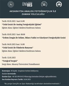 Aksaray'da Analog Fotoğrafçılık ile Zaman Yolculuğu